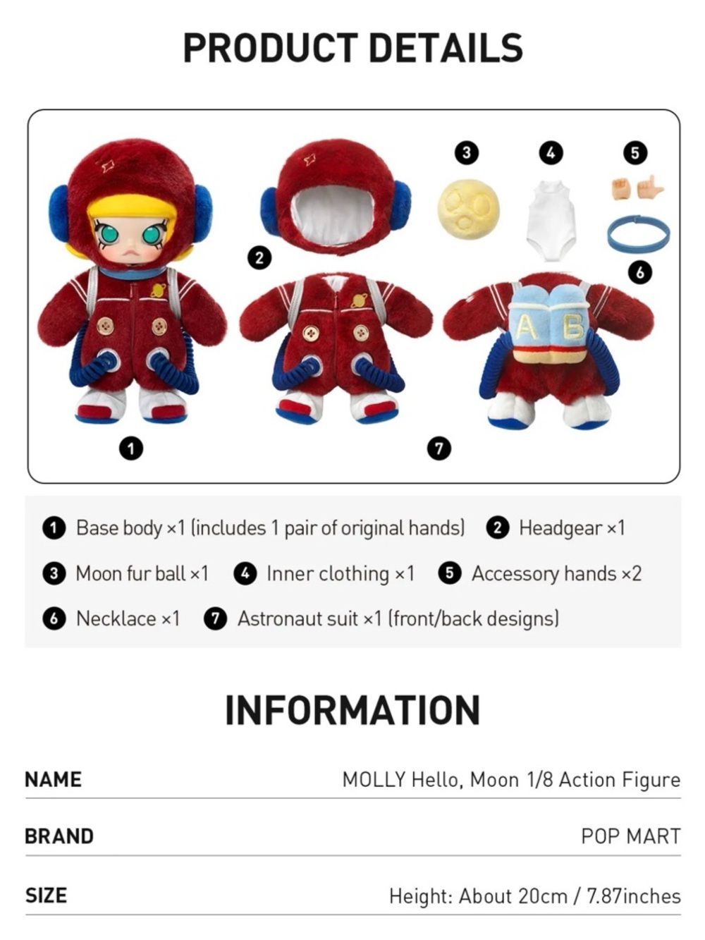 Molly Hello, Moon 1/8 Action Figure - Picture 10 of 11